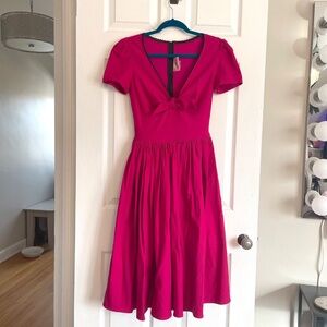 PINUP COUTURE Swing Dress Hot Pink
